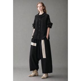 Blouse N002 Zwart