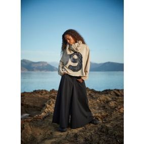 Splitskirt black