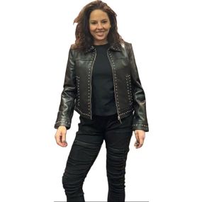 Sorelle lam zwart brushed