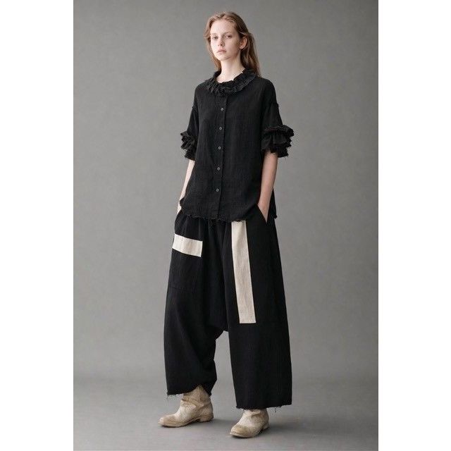 Blouse N002 Zwart
