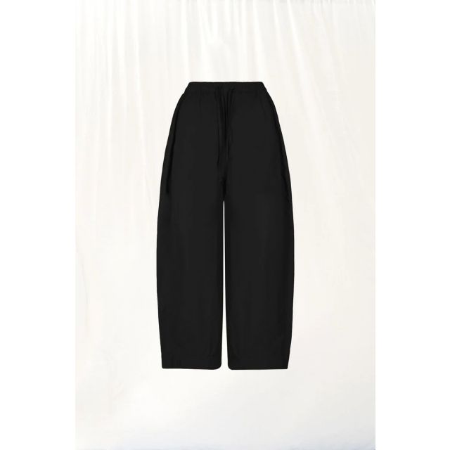 trouser zwart poplin 17107