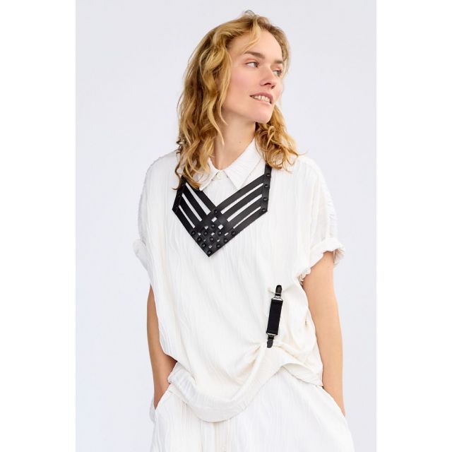 Leather accessory necklace 21769