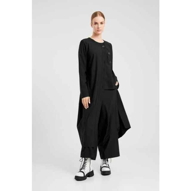 balloon shape dress-cardi 21833