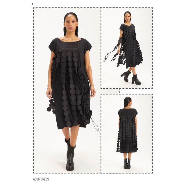 4506 dress black