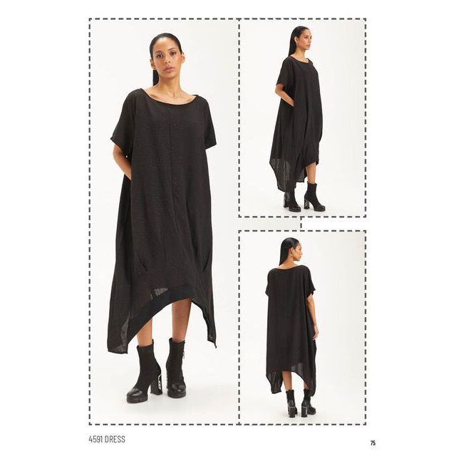 4591 dress black