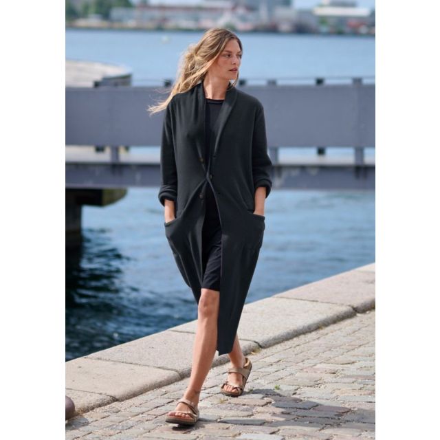 Cardigan black 7162