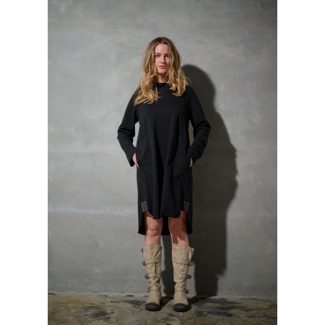 Sweat dress 73011black