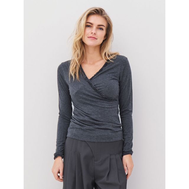 Adele Wrap/Tee l/s 8520-44-901