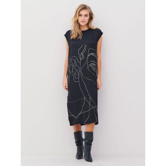 Abbi dress long 8563-23-000