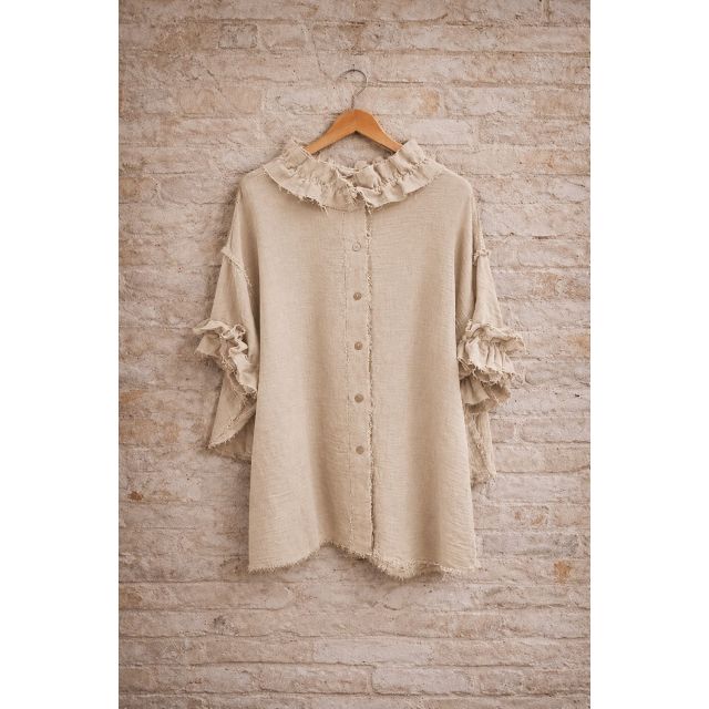 Blouse N002 Beige