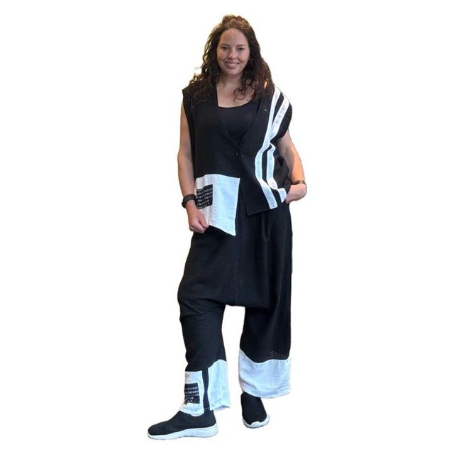 Broek N2083 zwart