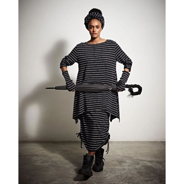 Pen skirt 3 stripe 3032