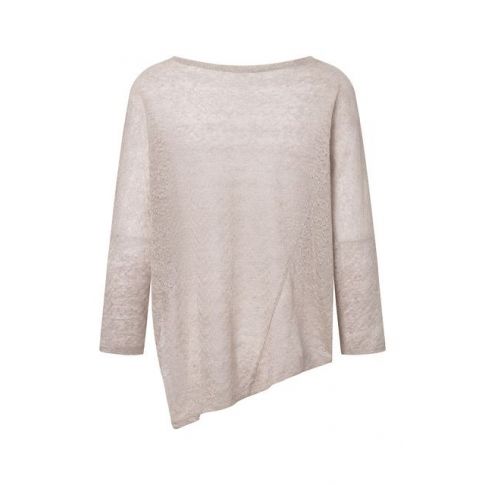 Fancy linnen loose fit asymmetical top 21744
