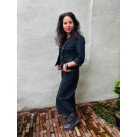 pleated wide leg trousers 21835