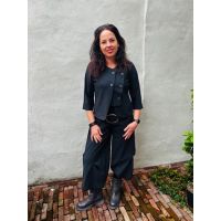 short cardigan double breasted 21832