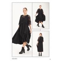 4538 dress black