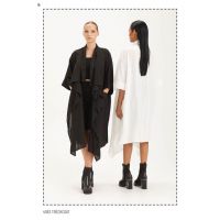4592 tranch coat black