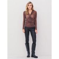 Agna wrap blouse 8506-42-289