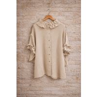 Blouse N002 Beige-*