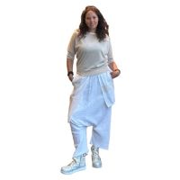 Harum pants N009 wit/beige