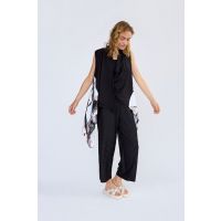 Abstract brush print -21765 waistcoats gillet