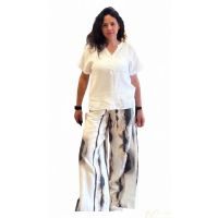 Wilma button shirt white