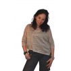 Fancy linnen loose fit asymmetical top 21744