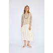 Fancy linnen loose fit asymmetical top 21744