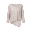 Fancy linnen loose fit asymmetical top 21744