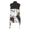 Abstract brush print -21765 waistcoats gillet