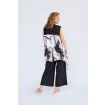 Abstract brush print -21765 waistcoats gillet