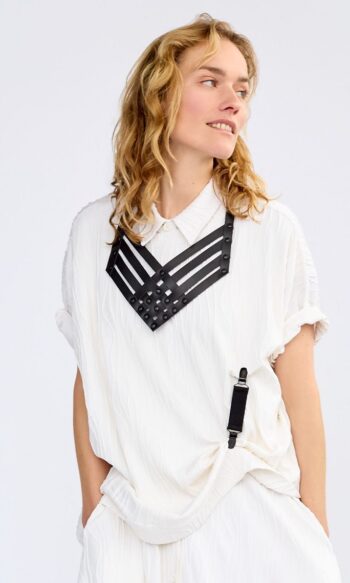 Leather accessory necklace 21769