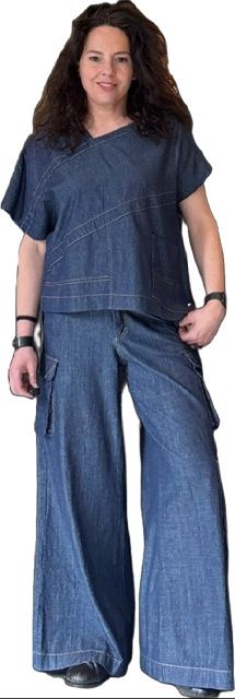 Blouse 23/Dioptro dark jean