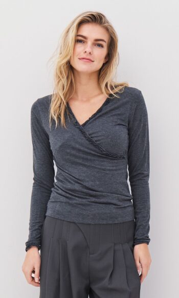 Adele Wrap/Tee l/s 8520-44-901