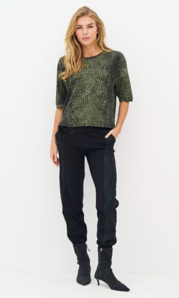 Enola Tee 8931-50-393 Army croco