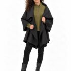 Asymmetric coat 226468A