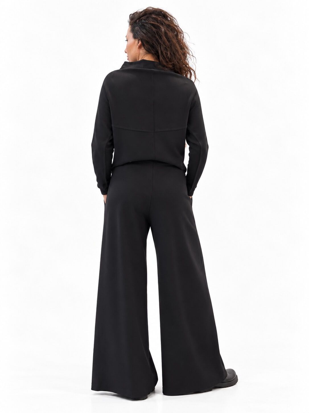 Trouser with panel 226124A
