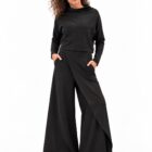 Trouser with panel 226124A