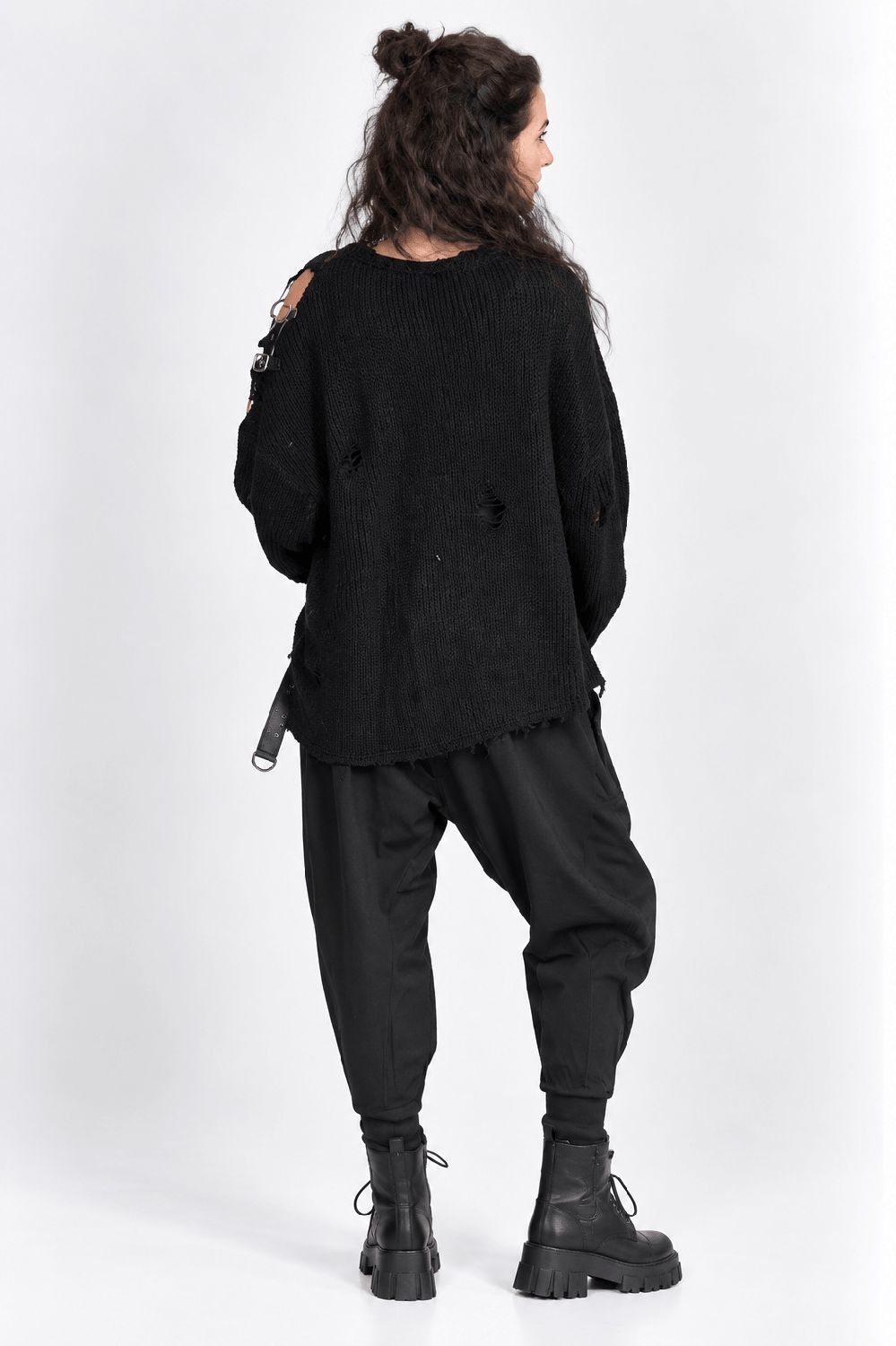 Women woven pants 6564
