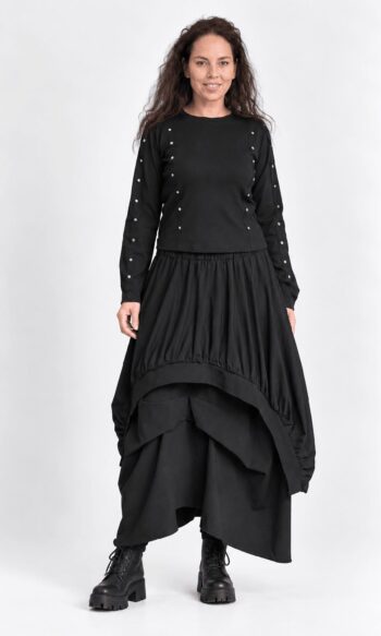 Women woven skirt 6578
