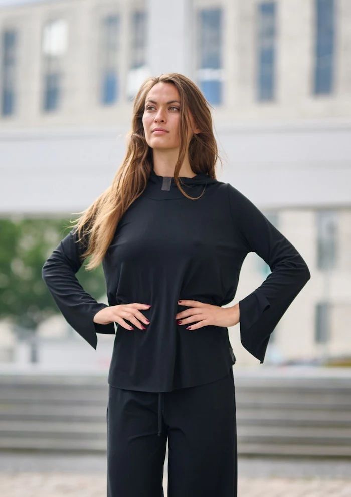 hscph-hoodie-blouse-96096-zwart-008058-0-15985 Hoodie blouse 96096 zwart
